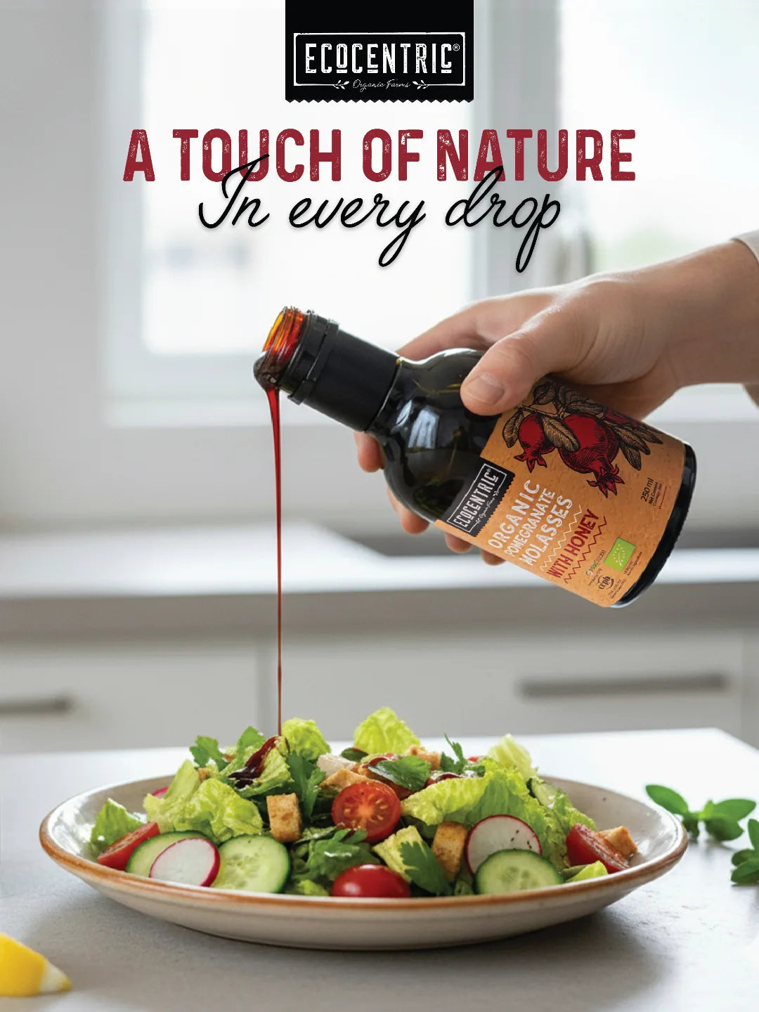 Organic Pomegranate Molasses with Honey