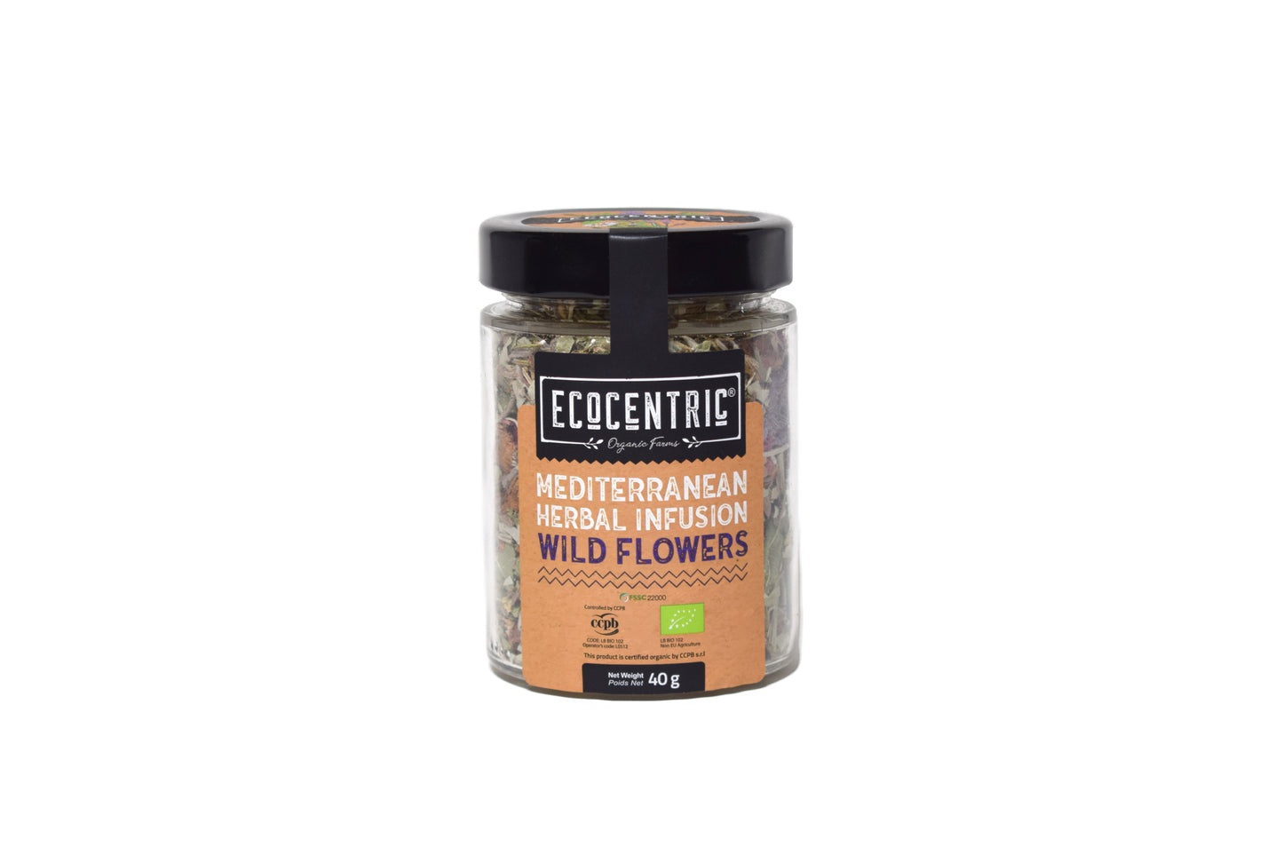 Organic Mediterranean Herbal Infusion Wild Flowers (Zhourat)